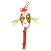 Маска керамическая с кисточкой (9х6 см)