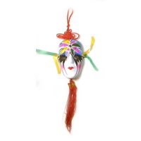 Маска керамическая с кисточкой (9х6 см)