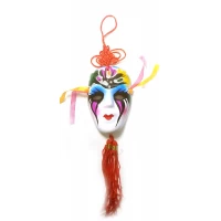 Маска керамическая с кисточкой (9х6 см)