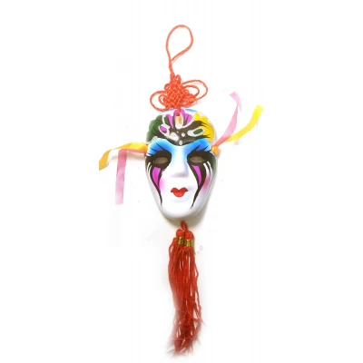 Маска керамическая с кисточкой (9х6 см)