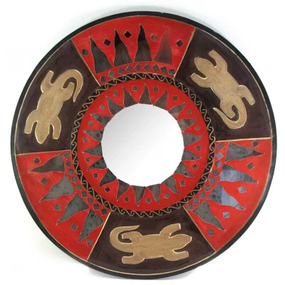 Зеркало мозаичное 'Солнце' (d-50 cм)