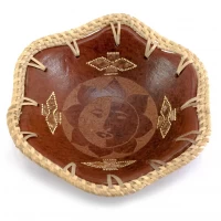 Блюдо терракотовое Солнце (d-16 см h-6 см)