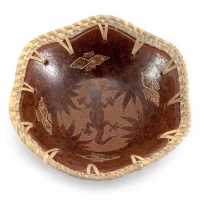 Блюдо терракотовое Саламандра (d-16 см h-6 см)