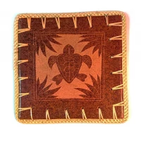 Подставка под горячее Черепаха терракот (23х23х0,5 см)