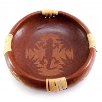 Блюдо терракотовое Саламандра (d-16.5 h-4.5 см)