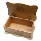 Шкатулка с фигурной крышкой Оливки (26.5х15.5х9.5) ольха,массив дерева
