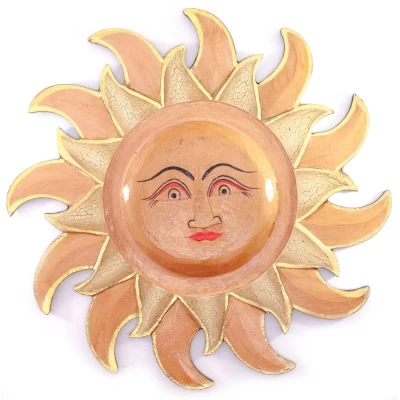 Декорация настенная Солнце (d-38 см) Декорация настенная 'Солнце' (d-38 см)