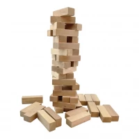 Игра настольная Дженга-Гигант, массив дерева (48 брусков) (46.5 x 12 x 12 см)