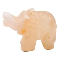 Слон резной из соли (Гималайская соль)(10,5х8х4,5 см)