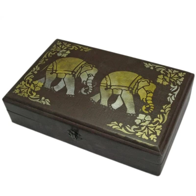 Футляр для бокалов Слоны массив дерева (31х20х7,5 см) Футляр для бокалов Слоны массив дерева (31х20х7,5 см)