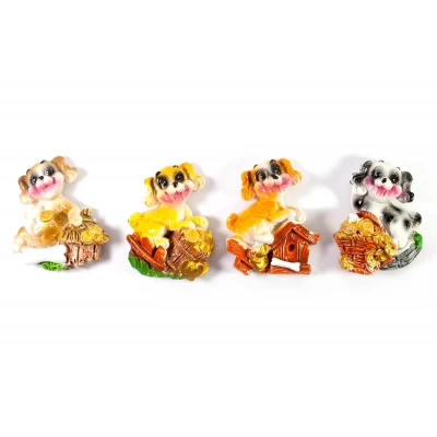 Магнит на холодильник Собака (5,5х4 см)(упаковка 24 шт)