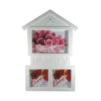 Фоторамка на 3 фото (фото 10х10 см, 15х10 см)(30х19,5х2 см)