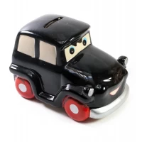 Копилка керамическая Автомобиль черная (13,5х8,5х8 см)