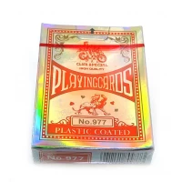 Карты игральные пластиковое покрытие (9х6,5х1,7 см)