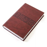 Визитница коричневая с магнитным замком (9,5х6,5х1,5 см)