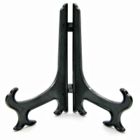 Подставка под тарелки черная (21,5 см)(5шт/уп)