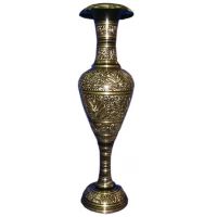 Ваза бронзовая черная (77х20х20 см)