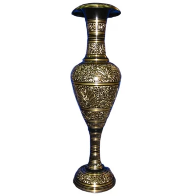 Ваза бронзовая черная (77х20х20 см)