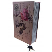 Книга- сейф Роза (24,5х16х5,5 см)