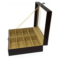 Шкатулка  для очков на 8 шт (34х25х8,5 см)