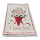 Открытка  с конвертом I Love You! букет роз  (19 х 13,5 см)