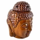 Аромалампа керамическая Будда коричневая (14х10,5х11 см)