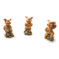 Свинка с деньгами (6х3х2,5 см)