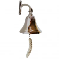 Колокол рында бронзовый с хромированным покрытием (d-12 см ,h-11 см)