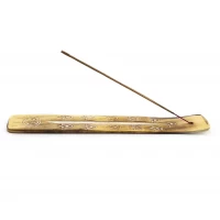 Подставка под благовония лыжа Инь Янь манговое дерево (26х3,5х0,5 см)