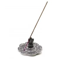 Подставка под благовония Ганеша металл (d -9.8 см h-5.8 см) (Непал)