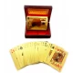 Карты игральные пластиковые позолоченые в шкатулке (11,5х8,5х4,5 см)