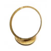 Зеркальце настольное круглое  (d-19 см h-20.5 см)