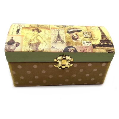 Шкатулка Ретро (16х8х8 см) массив дерева Шкатулка Ретро (16х8х8 см) массив дерева