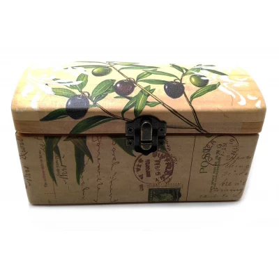 Шкатулка  Оливки (16х8х8 см) массив дерева