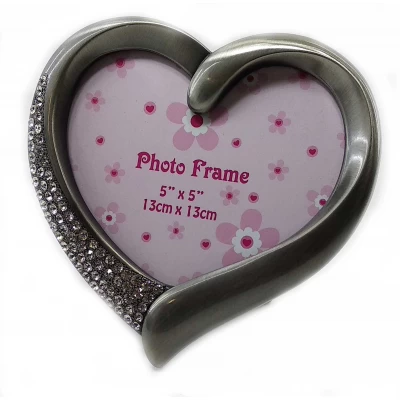 Фоторамка Сердечко (фото 13х13 см )(14,5х13,5х2 см)