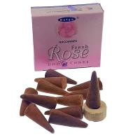Fresh Rose dhoop cones (Satya) конусы