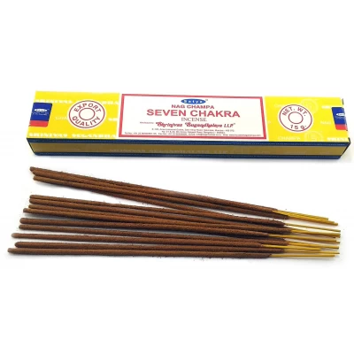 Seven Chakra (Седьмая чакра)(15 gms) (Satya) Масала благовоние Seven Chakra (Седьмая чакра)(15 gms) (Satya) Масала благовоние
