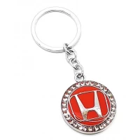 Брелок автомобильный (U)Honda красный