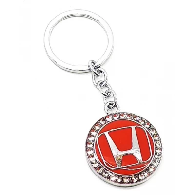 Брелок автомобильный (U)Honda красный