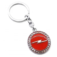 Брелок автомобильный (U)Opel красный