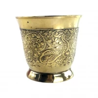 УЦЕНКА Ступка с пестиком бронзовая (d-7,5 h-7,5 см )(246 г.)