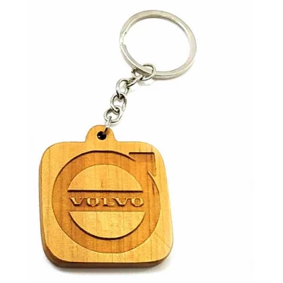 Экобрелок Volvo ольха покрыт маслом и пчелинным воском Экобрелок Volvo ольха покрыт маслом и пчелинным воском