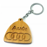 Экобрелок Audi ольха покрыт маслом и пчелинным воском