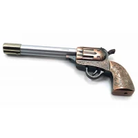 Зажигалка  газовая турбо  Кольт  (15х6х1,5 см)