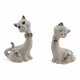 Кошки пара фарфоровые (7,5х5х2,8 см)