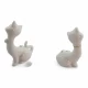 Кошки пара фарфоровые (7,5х5х2,8 см)