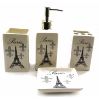Набор для ванной керамический Paris (22х23х8 см)