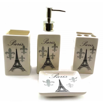 Набор для ванной керамический Paris (22х23х8 см)