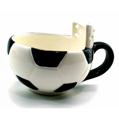 Чашка керамическая Футбол (16х12,5х11 см)(450 мл.)