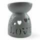 Аромалампа керамическая Love (9х7,3х7,7 см) Аромалампа керамическая Love (9х7,3х7,7 см)